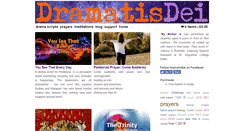 Desktop Screenshot of dramatisdei.com